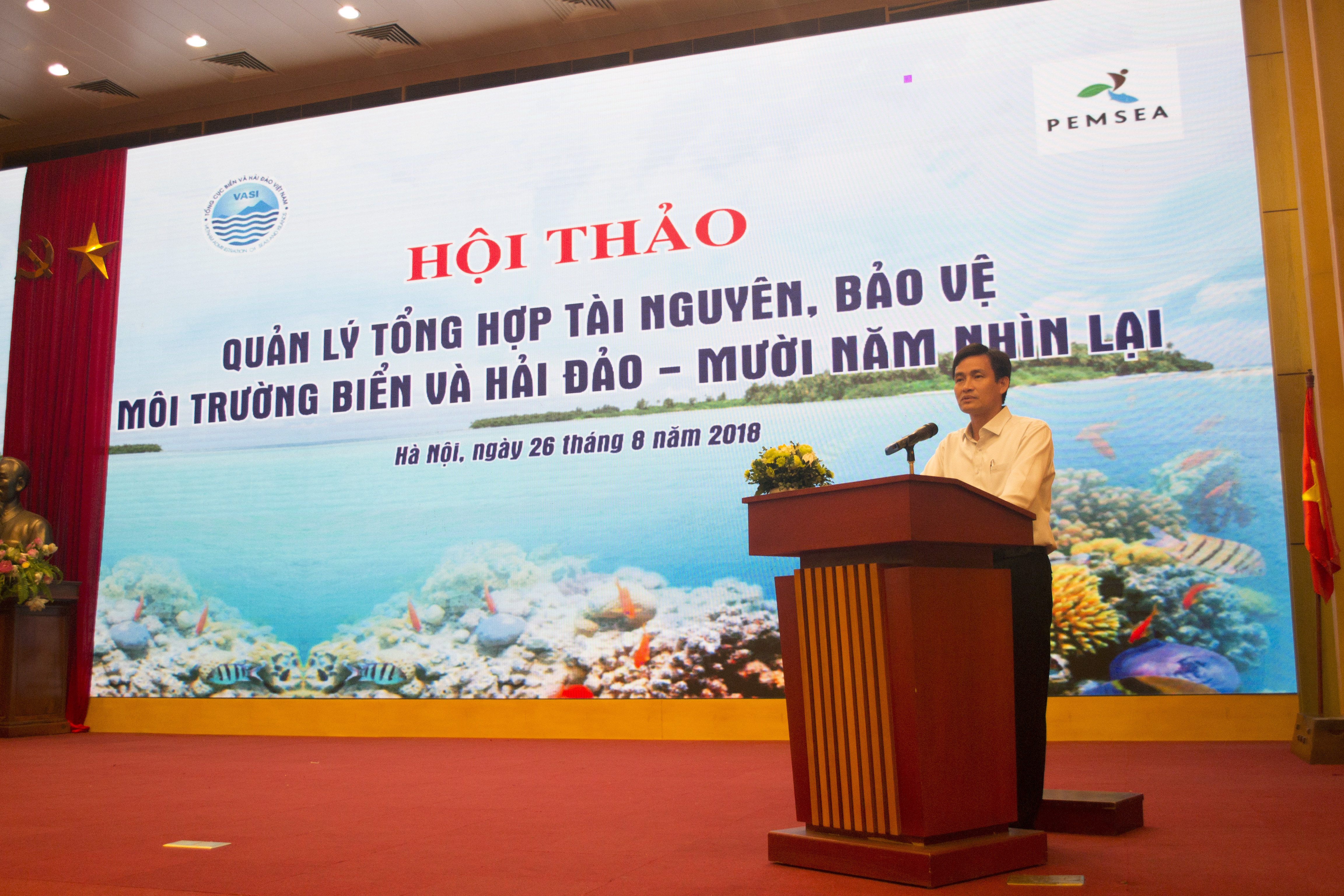 Hội thảo Quản lý tổng hợp tài nguyên, bảo vệ môi trường biển và hải đảo - Mười năm nhìn lại và tham vấn Dự thảo báo cáo hiện trạng vùng bờ quốc gia lần thứ nhất