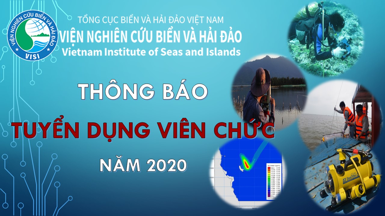 Thông báo tuyển dụng viên chức Viện Nghiên cứu biển và hải đảo năm 2020