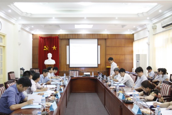 Nghiệm thu cấp quản lý dự án Xây dựng cơ sở dữ liệu biển quốc gia